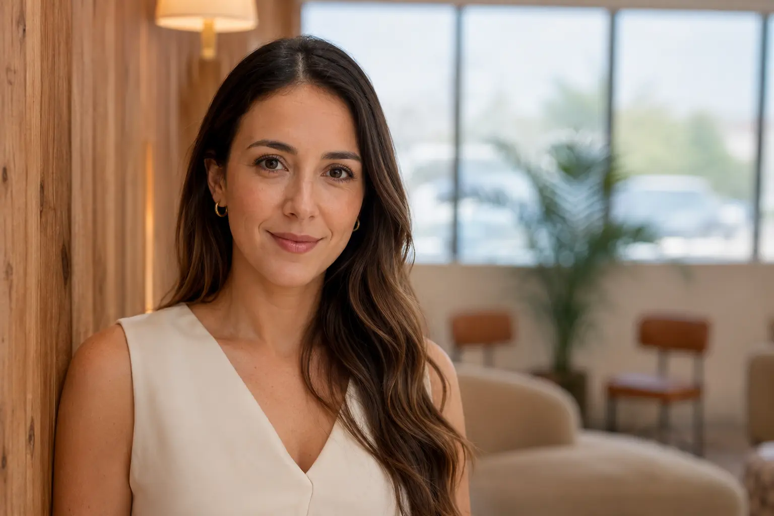Confident natural smile &mdash; cosmetic dentistry